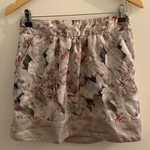 Gap floral skirt